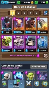 Conta NÍVEL 9 / ARENA LENDÁRIA / 10 LENDÁRIAS EMAIL FICTÍCIO - Clash Royale