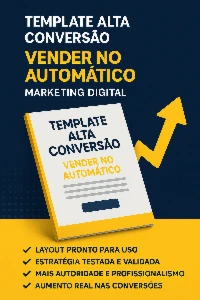 Template Alta Conversão | Vender No Automático | Marketing - Outros