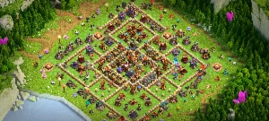 Clash of clans cv16 construções full