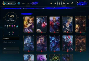 Conta lol prata IV, todos os champs, honra 4, level 377 e 14 - League of Legends