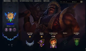 Conta lol prata IV, todos os champs, honra 4, level 377 e 14 - League of Legends