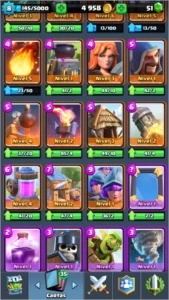 Clash Royale - Conta nível 8 com 2 Lendárias
