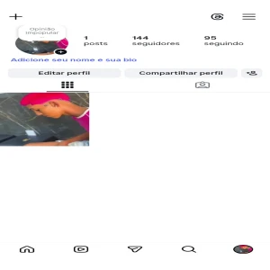 Contas de Instagram vazia ou com seguidor boa qualidade - Redes Sociais