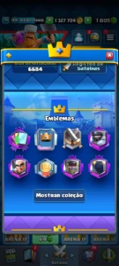 Vendo Conta antiga de Clash Royale.