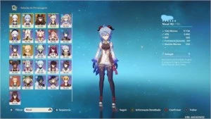 Ganyu + Ayaka + Hutao + Amos + Homa - Genshin Impact