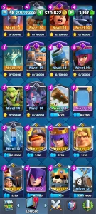 Clash Royale LEVEL 50, 8k+ troféus, torre 14