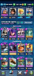 CV 51, 7.5k+ 3k Gemas 🏆 torre 14 - Clash Royale
