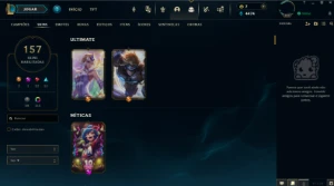 (Premium) CONTA UNRANKED LOL 2015 MMR DIAMOND 159 SK 116 CR - League of Legends