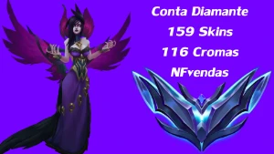 *PROMO* Conta Lol Elo anterior Diamante (4) 2024 159 Skins - League of Legends