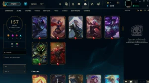 *PROMO* Conta Lol Elo anterior Diamante (4) 2024 159 Skins - League of Legends