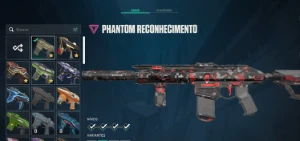 Conta de Valorant com muitas skins