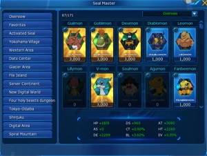 Conta DMO OP TrueVice Alphamon - Digimon Masters Online