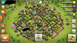 CV9 SemiFull com 1700 gemas! - Clash of Clans