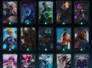 Conta lol, Esmeralda 2 , Criada desde 2013, 338 skins - League of Legends