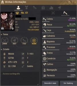 Conta com Carraca, - Black Desert