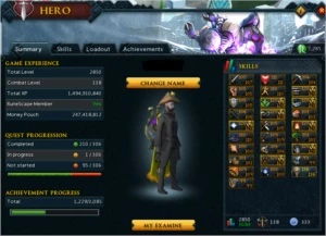 Conta RS3 - Max Cape c/ 9 120's - Runescape