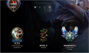 Conta Diamante 1 Solo/Duo - League of Legends LOL