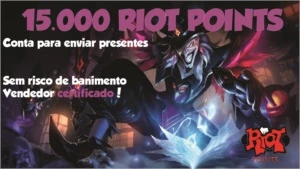 15.000 RIOT POINTS  LEAGUE OF LEGENDS LOL