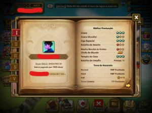 Conta Summoners War - 3 LDS - Christine, Eleanor e Sylvia