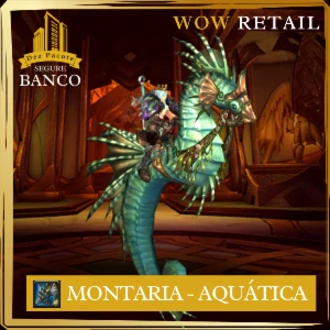 Montaria Wow - Seahorse (Montaria aquática) - Blizzard