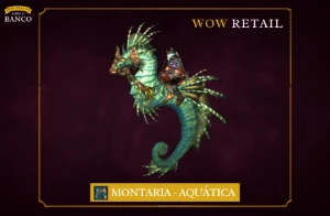 Montaria Wow - Seahorse (Montaria aquática)