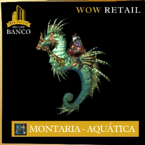 Montaria Wow - Seahorse (Montaria aquática) - Blizzard
