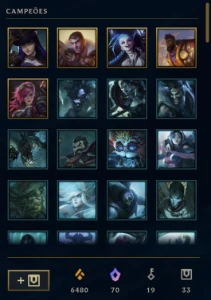 Conta LoL Full Acesso 102 Champs e 44 Skins Kayle Juiza - League of Legends