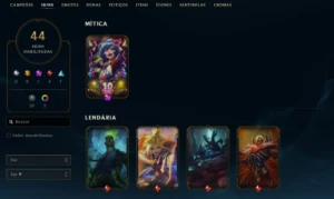 Conta LoL Full Acesso 102 Champs e 44 Skins Kayle Juiza - League of Legends