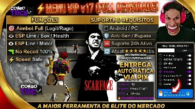 🔥⚡ Regedit Vip V17 ⚡🔥 🎯 Capa Fácil & Precisao Máxima 🎯