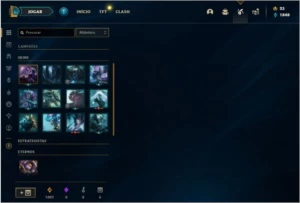 Conta Unranked com 59 Champs e 26 Skins - League of Legends LOL