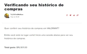 CONTA VALORANT