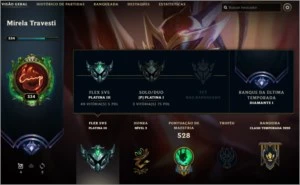 Conta do lol 181 skins elo atual platina 1 na md10. - League of Legends