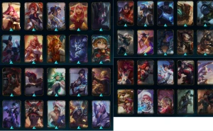 Conta LOL (League of legends) 140 skins 1200 gastos ex gold