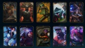 Conta LOL (League of legends) 140 skins 1200 gastos ex gold