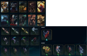 Conta LOL (League of legends) 140 skins 1200 gastos ex gold