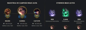 Conta LOL (League of legends) 140 skins 1200 gastos ex gold