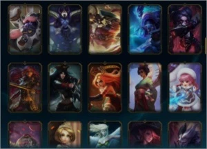 GOLD V, 94 Skins (DJ Sona), lvl 96 e 125 champs - League of Legends LOL