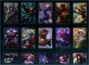 GOLD V, 94 Skins (DJ Sona), lvl 96 e 125 champs - League of Legends LOL