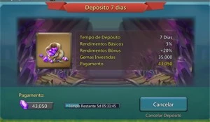 CONTA LORD MOBILE - Lords Mobile