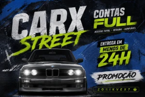 [Exclusivas Premium] Conta Full Carx Street, Carros Vips, Ma - Outros