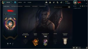 Conta de lol level 703 com 323 skins + conta de Valorant - League of Legends