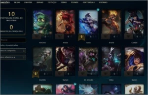 Conta League of Legends LOL