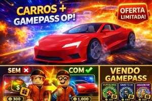 Compre passes e carros normais (MELHOR PREÇO) do jailbreak - Roblox