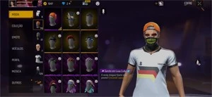Conta free fire conta +/- gemada