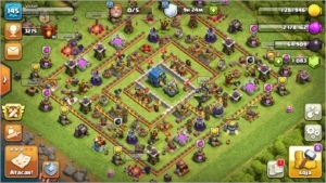 Conta CV 12 bem upada - Clash of Clans