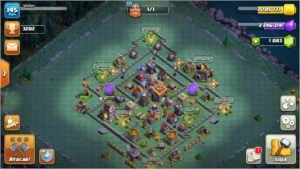 Conta CV 12 bem upada - Clash of Clans