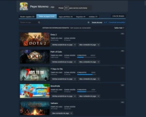 Vendo Conta Steam 5 Anos,/Lvl 23/ 74 Jogos /Baldurs/Cyberpun - Outros