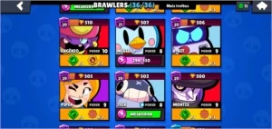 Conta Brawl Stars|Todos personagens| Brawlpass ativo