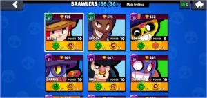 Conta Brawl Stars|Todos personagens| Brawlpass ativo