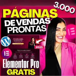 Pack 3.000 Landing Pages de alta conversão + Elementor Pro - Outros